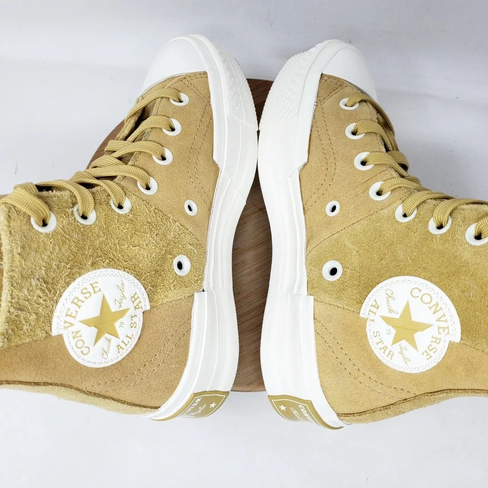 Converse Chuck Taylor‎ 70 PLUS Suede Shoes Womens 5 High Top Platform Sneaker